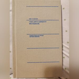 Depression guidebook and anti'anxiety notebook By therapynotebooks.com